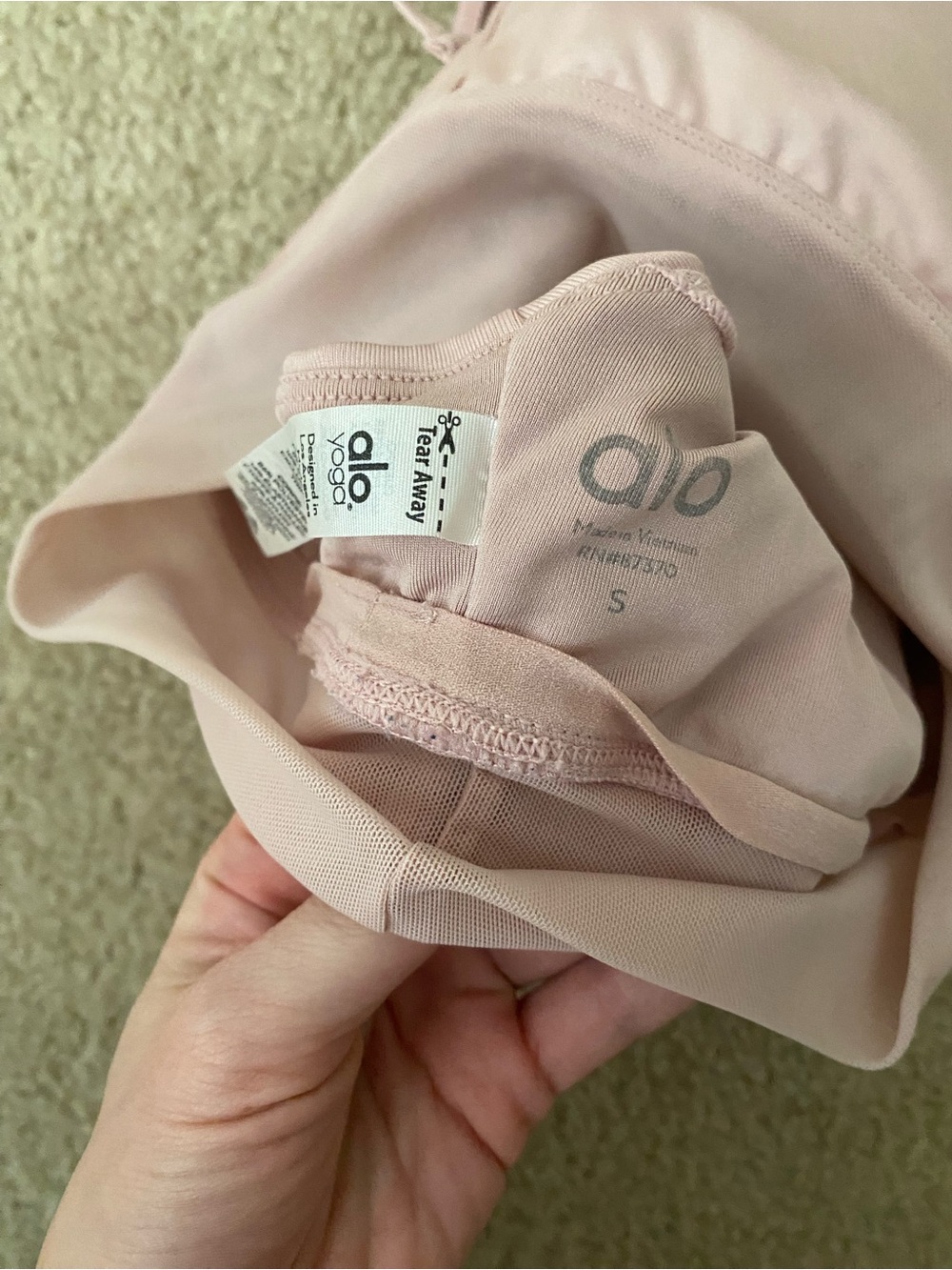 ALO Yoga Strappy Alosoft Lavish Sports Bras - Picture 4 of 10